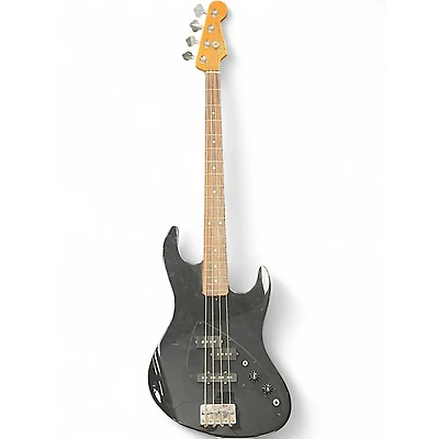 Vintage 1990s Fender JP-90 Bass Black Electric Bass Guitar