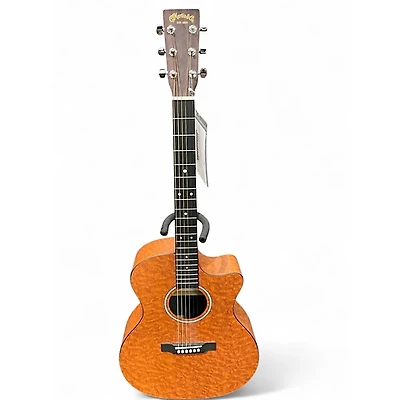 Used Martin Special Birdseye HPL X Series 000 Cognac Acoustic Electric Guitar