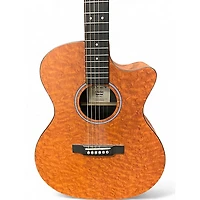 Used Martin Special Birdseye HPL X Series 000 Cognac Acoustic Electric Guitar