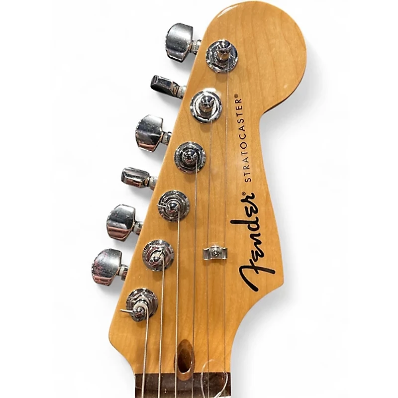 Used Fender Standard Stratocaster Metallic Red Solid Body Electric Guitar