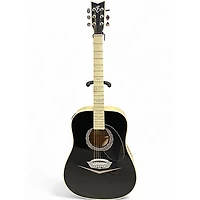 Used Esteban Eldorado Black and White Acoustic Electric Guitar