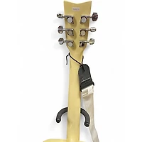 Used Esteban Eldorado Black and White Acoustic Electric Guitar