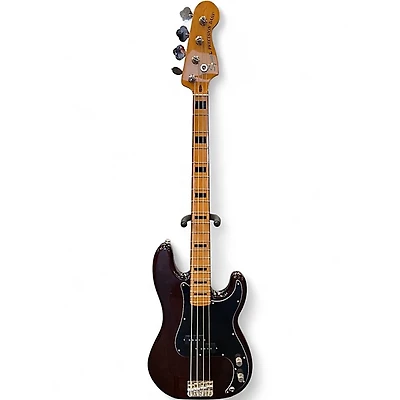 Used Squier Classic Vibe 1970S Precision Bass Walnut Electric Bass Guitar