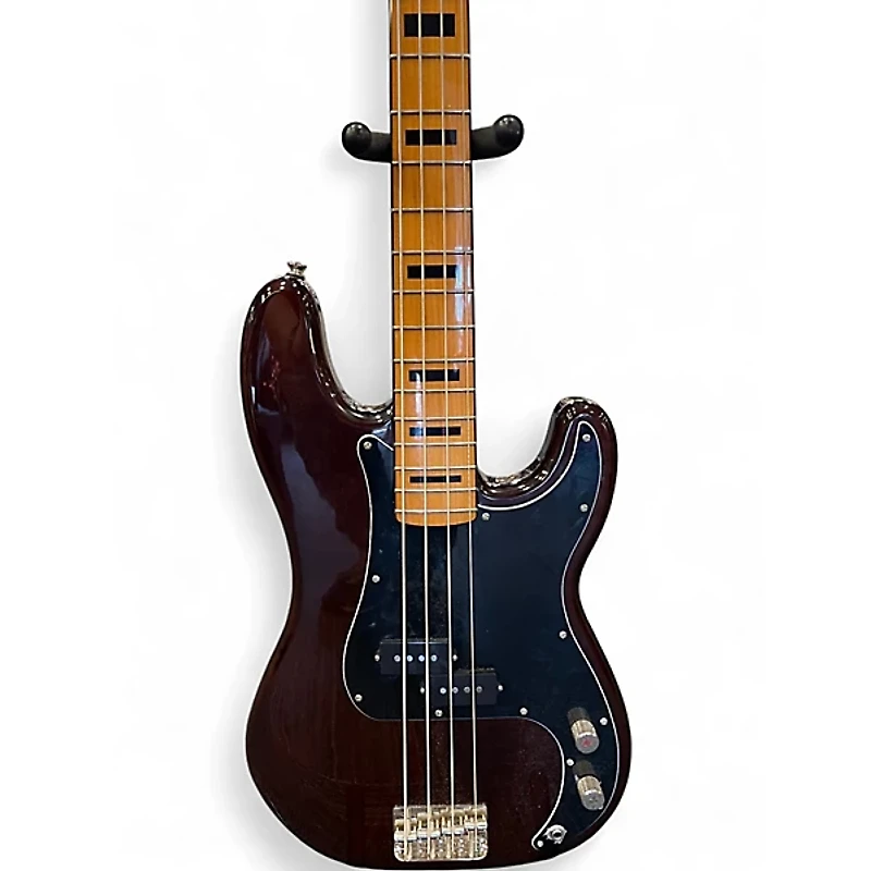 Used Squier Classic Vibe 1970S Precision Bass Walnut Electric Bass Guitar