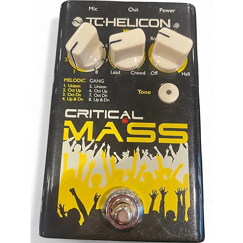 Used TC Helicon CRITICAL MASS Effect Pedal
