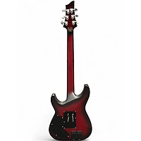 Used Schecter Guitar Research C1 Platinum FR-S Crimson Red Burst Solid Body Electric Guitar