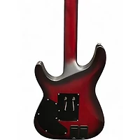 Used Schecter Guitar Research C1 Platinum FR-S Crimson Red Burst Solid Body Electric Guitar