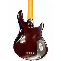Used Schecter Guitar Research Diamond Series Raiden Special 4 Trans Red Electric Bass Guitar
