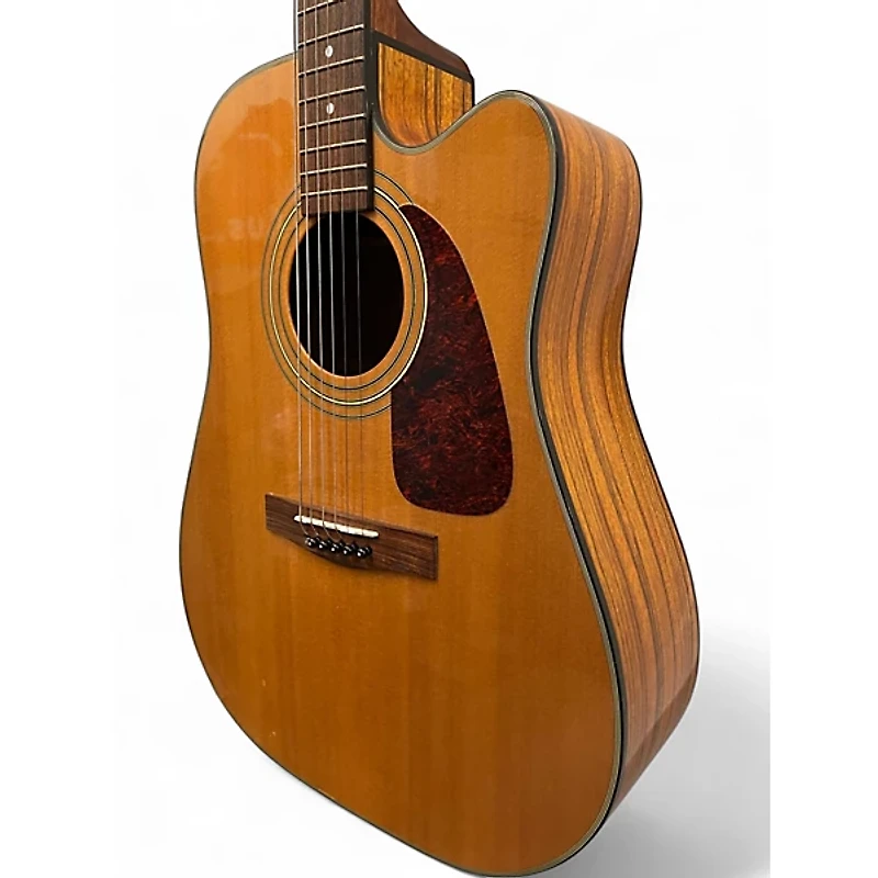 Used Fender DG220SCE Natural Acoustic Electric Guitar