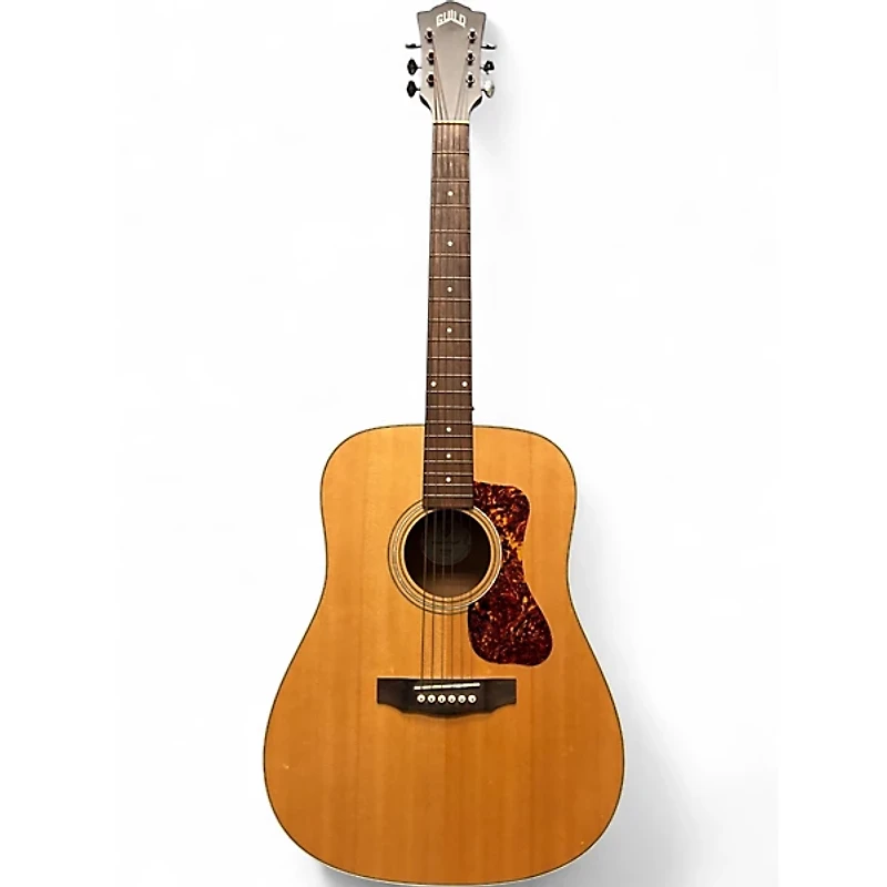 Used Guild D240E Natural Acoustic Electric Guitar