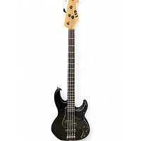 Used ESP LTD AP4 Black Metal Black Electric Bass Guitar