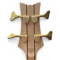 Used Schecter Guitar Research C4 Custom Natural Electric Bass Guitar