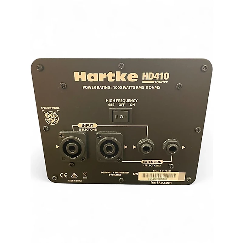 Used Hartke 410 Bass Cabinet