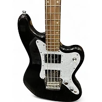 Used Squier Paranormal Rascal Black Electric Bass Guitar