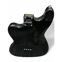 Used Squier Paranormal Rascal Black Electric Bass Guitar