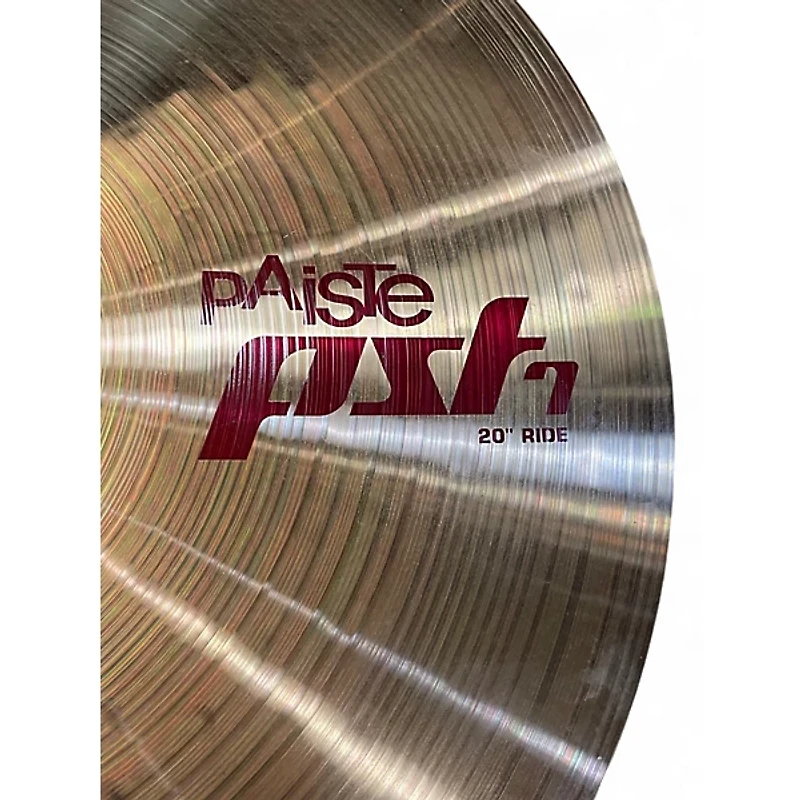 Used Paiste 20in PST7 Ride Cymbal