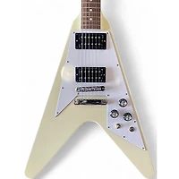 Used Gibson 70s Flying V White Solid Body Electric Guitar