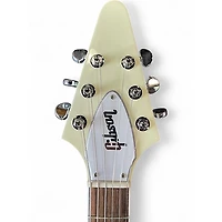 Used Gibson 70s Flying V White Solid Body Electric Guitar