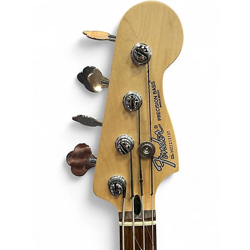 Used Fender Standard Precision Bass Red Electric Bass Guitar