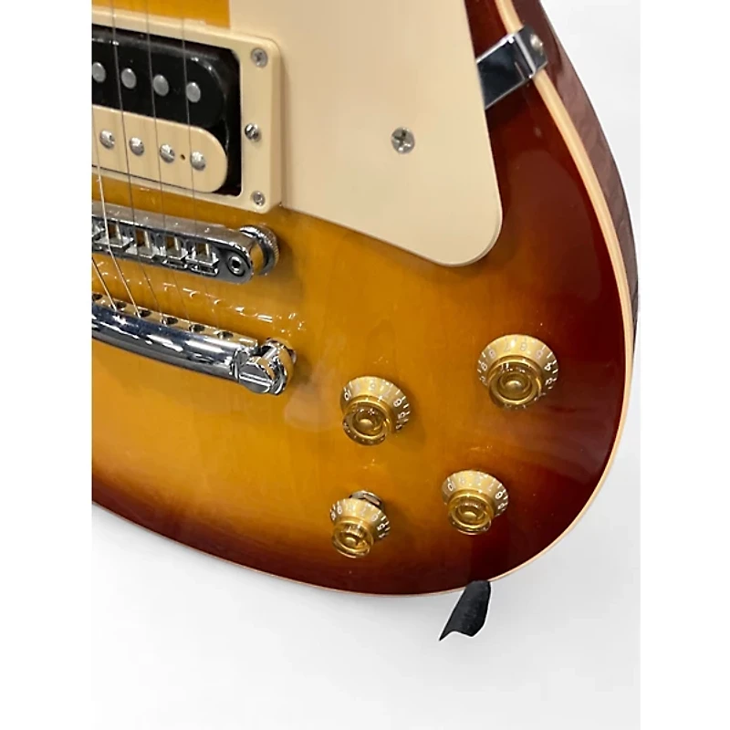 Used Gibson Les Paul Classic Sunburst Solid Body Electric Guitar