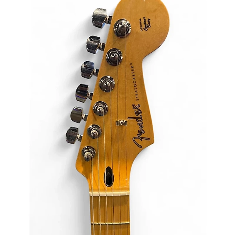 Used Fender Player Stratocaster HSS Plus Top Blue Burst Solid Body Electric Guitar