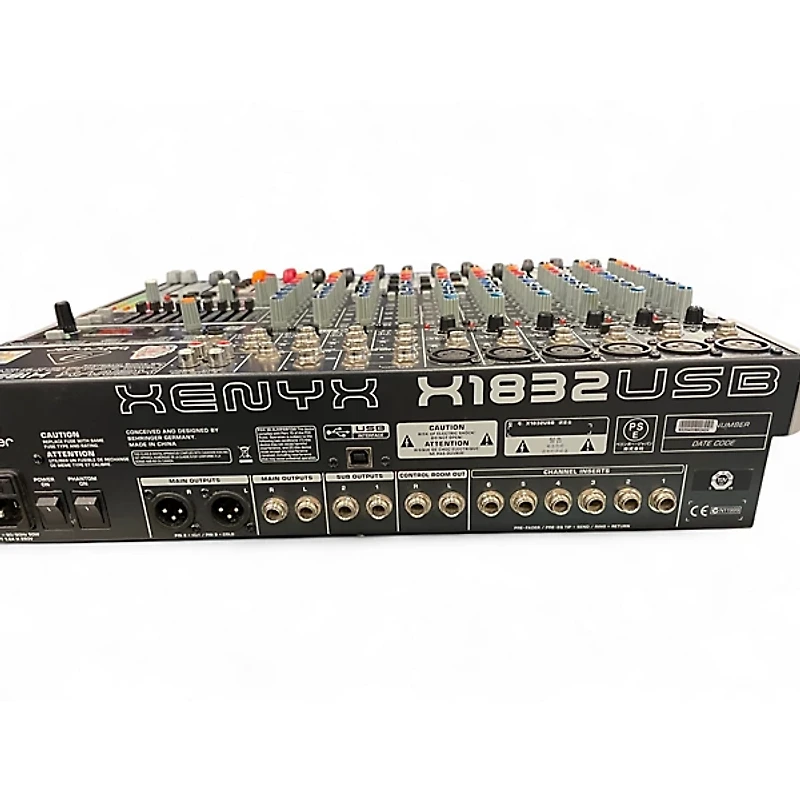 Used Behringer Xenyx X1832USB Unpowered Mixer