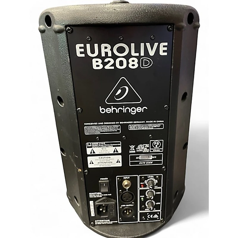 Used Behringer EUROLIVE B208D Powered Speaker