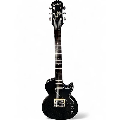 Used Epiphone Les Paul Junior Single Cut Black Solid Body Electric Guitar