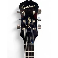 Used Epiphone Les Paul Junior Single Cut Black Solid Body Electric Guitar