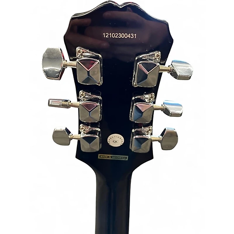 Used Epiphone Les Paul Junior Single Cut Black Solid Body Electric Guitar