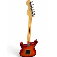 Used Fender Player Stratocaster HSS Plus Top Aged Cherry Burst Solid Body Electric Guitar