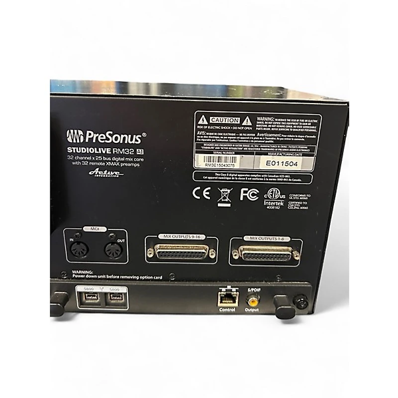 Used PreSonus RM32AI Digital Mixer