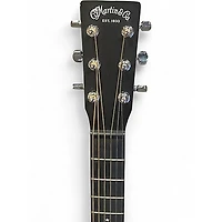 Used Martin DX Johnny Cash Black Acoustic Electric Guitar