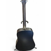 Used Martin DX Johnny Cash Black Acoustic Electric Guitar