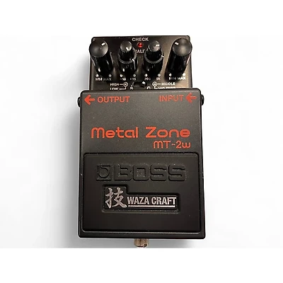 Used BOSS MT2W Metal Zone Waza Craft Effect Pedal