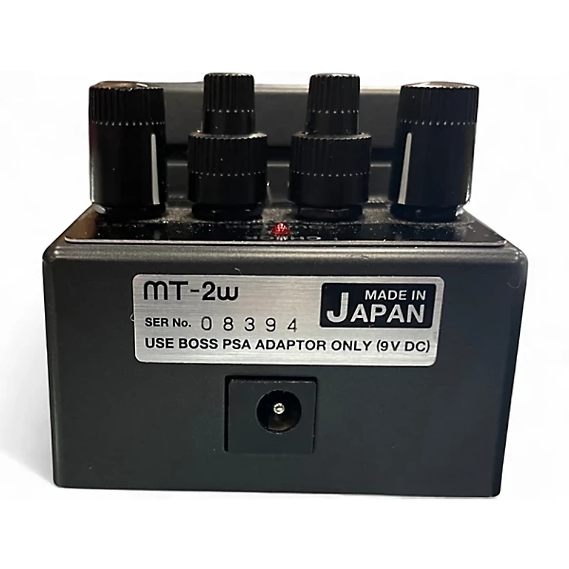 Used BOSS MT2W Metal Zone Waza Craft Effect Pedal