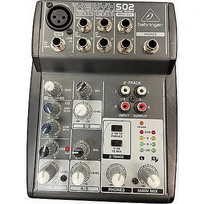 Used Behringer Xenyx 502 Unpowered Mixer