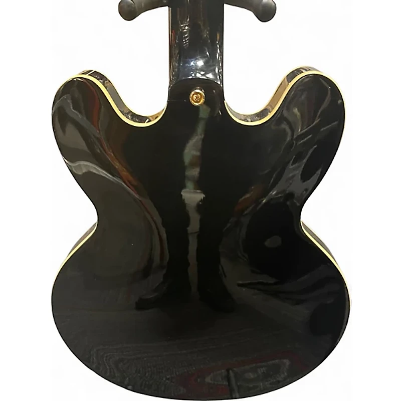 Used Epiphone Sheraton II Black Hollow Body Electric Guitar