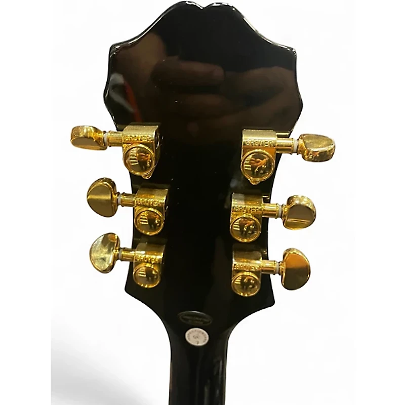 Used Epiphone Sheraton II Black Hollow Body Electric Guitar