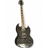 Used ESP LTD Viper 1000 Deluxe Black Solid Body Electric Guitar