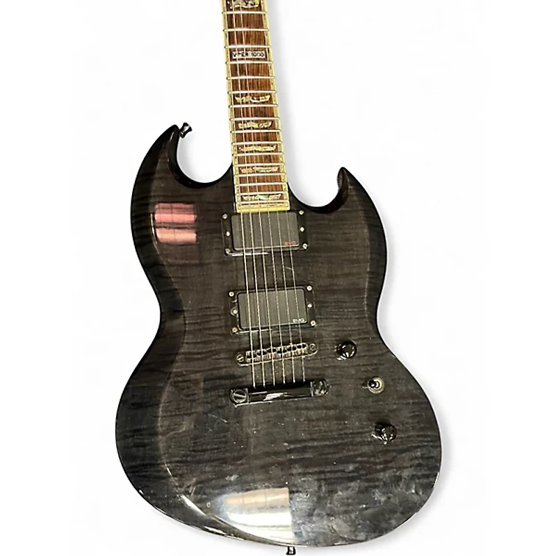 Used ESP LTD Viper 1000 Deluxe Black Solid Body Electric Guitar