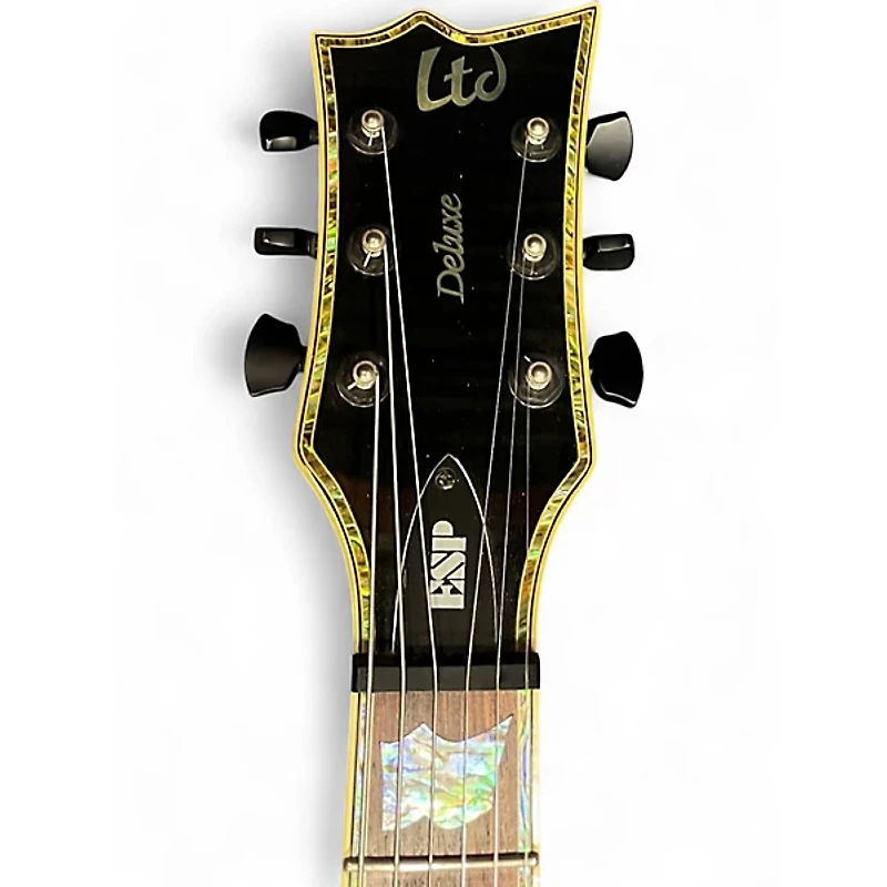 Used ESP LTD Viper 1000 Deluxe Black Solid Body Electric Guitar