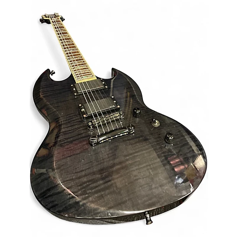 Used ESP LTD Viper 1000 Deluxe Black Solid Body Electric Guitar