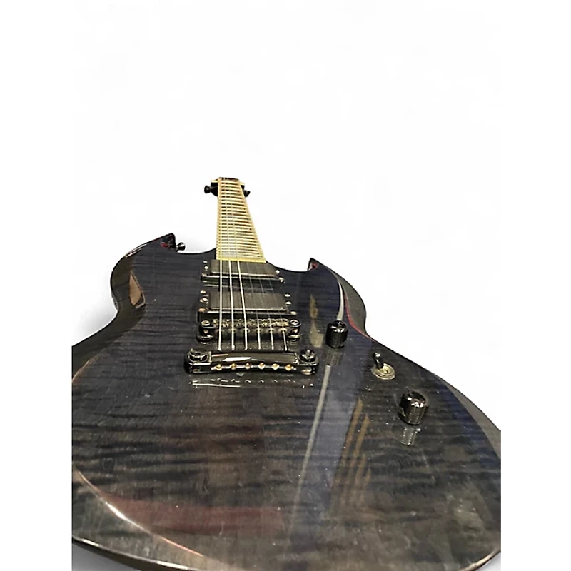 Used ESP LTD Viper 1000 Deluxe Black Solid Body Electric Guitar