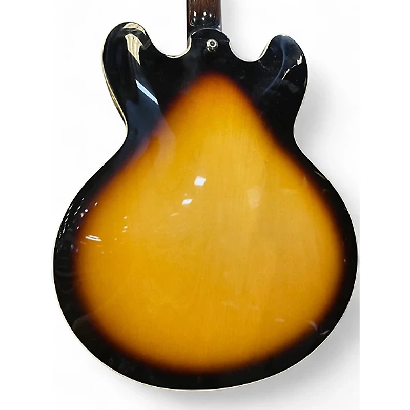 Used Gibson ES335 Sunburst Hollow Body Electric Guitar