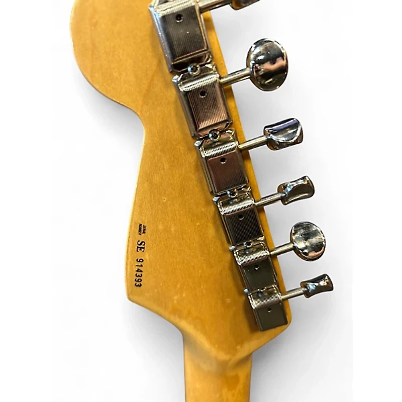 Used Fender Artist Series Eric Clapton Stratocaster Olympic White Solid Body Electric Guitar