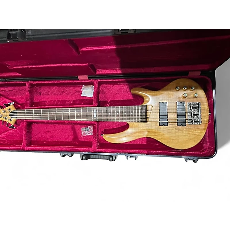 Used ESP LTD B206SM 6 String Natural Electric Bass Guitar