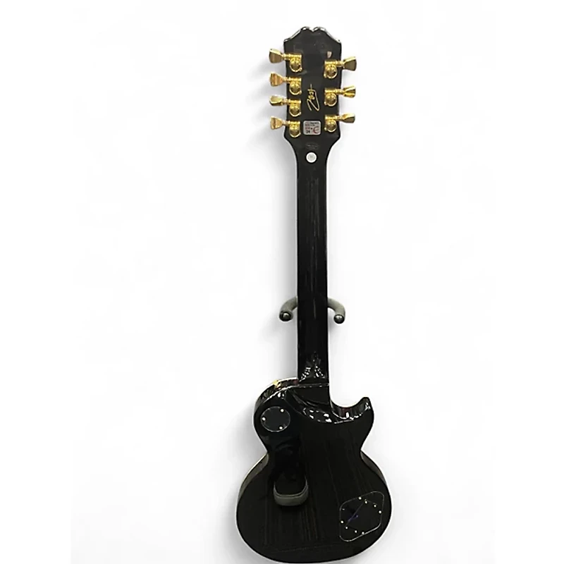 Used Epiphone Matt Heafy Les Paul Custom 7 Black Solid Body Electric Guitar