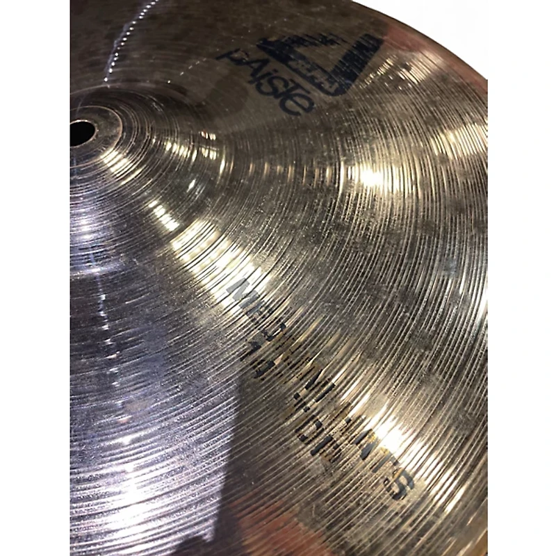 Used Paiste 14in Alpha Medium Hi Hat Pair Cymbal