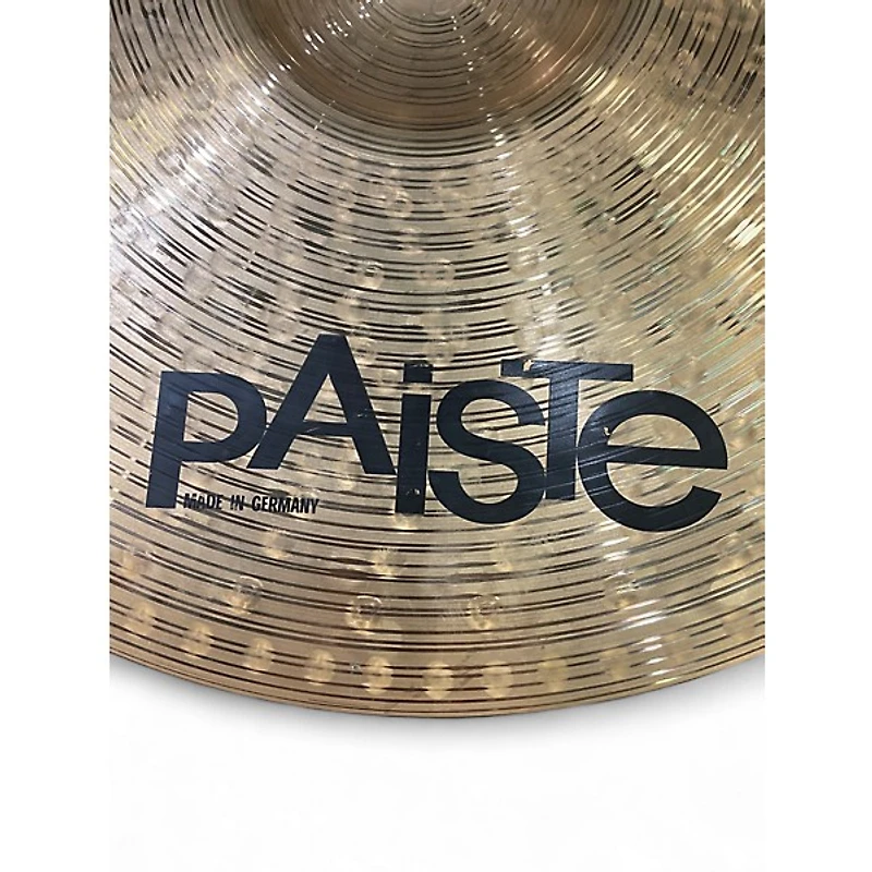 Used Paiste 20in Alpha Full Ride Cymbal